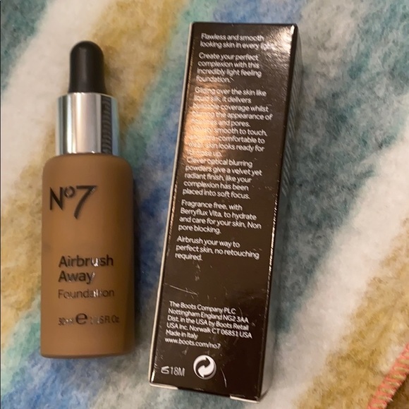 Boots No7 Makeup Boots No7 Airbrush Away Foundation Chestnut Poshmark
